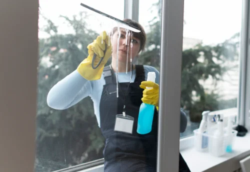 Nettoyage de vitres intérieures et extérieures à Beaune-d'Allier